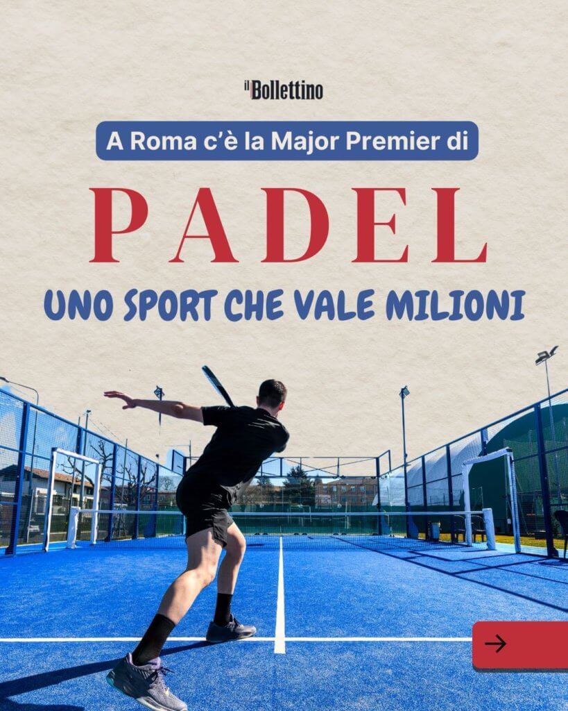 Prende via a Roma il Major Premier Padel. 